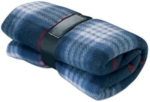 Coperta da picnic pieghevole cm 120x150 fondo impermeabile rossa e blu