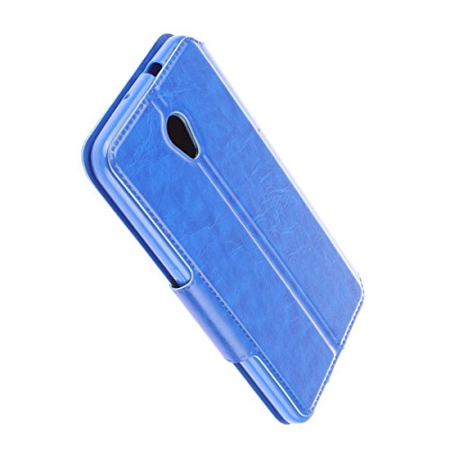 Misemiya    - Funda para ZTE Blade V7 - Funda Solo  Libro View Sporte Az  l
