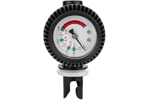 SPYMINNPOO Boat Barometer, Air Pressure Gauge Safety Barometer 0-5 PSI Measuring Tool fit for Inflatable Kayak Boat Surfboard Inflatable Boat Paddle Board Pressure Gauge Bestway Air Hammer Gauge