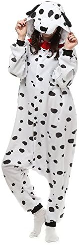 VU ROUL Unisex Adults Costumes Kigurumi Onesie Dalmatians Size UK M