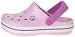 Crocs Crocband, Unisex-Kids' Clogs - Ballerina Pink/Wild Orchid, 10/11 UK Child (27-29 EU)