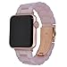 Produktbild 3C-LIFE 42mm/44mm Resin Strap Compatible with Apple Watch, iWatch Band Lightweight Resin Wristbands Strap Replacement Cool New Bracelet (Metal Clasp) Series 4 3 2 1 Sport Edition (Pink)