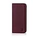 Price comparison product image 32nd Classic Series - Real Leather Book Wallet Flip Case Cover For Motorola Moto X4 (2017), Real Leather Design With Card Slot, Magnetic Closure and Built In Stand - Burgundy