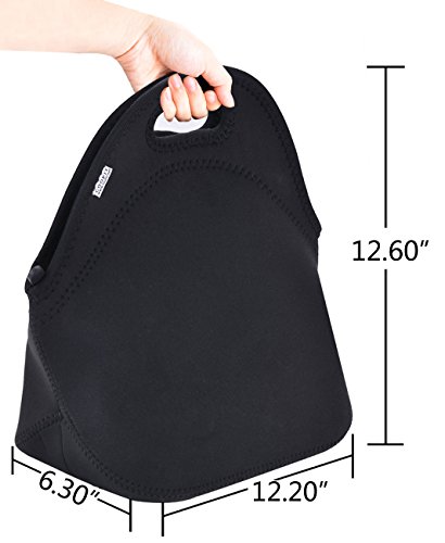 Lunch Taschen,Coofit Neopren Lunchtasche Kühltasche Wiederverwendbare Wasserdicht Isoliert Picknicktasche für Kinder,Mädchen,Frauen - 2