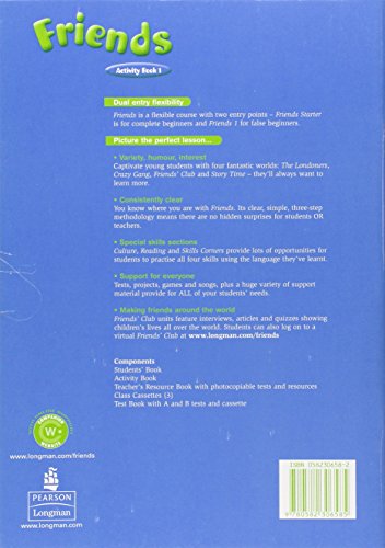 Book's Cover of Friends 1 (Global) Activity Book