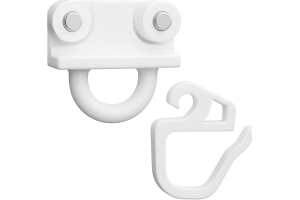 Gardinglidare lämplig för IKEA KVARTAL gardinsystem, reservhjul insatser (24)