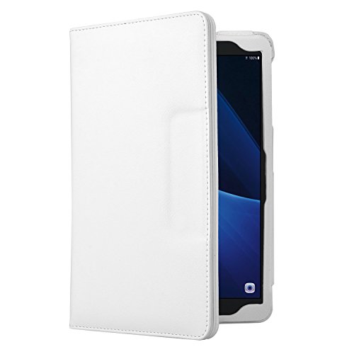 iBetter Samsung Galaxy Tab A 10.1 Bluetooth Tastatur Hülle Keyboard Case [QWERTZ Tastatur]- tastatur Hülle Ultradünn leicht SmartShell Ständer Schutzhülle mit magnetisch abnehmbar drahtloser Bluetooth Tastatur für Samsung Galaxy Tab A 10.1 Zoll T580N/T585N 2016 Tablet (Weiß) - 5
