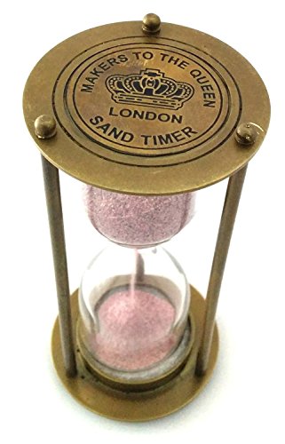 artshai 3 Minuten Messing Sanduhr Vintage Stil Sand Timer