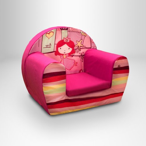 Ready Steady Bed Childrens Toddlers Foam Armchair, Princess Castle
