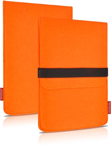 Speedlink Aluny Schutzhülle bis 17,8 cm (7 Zoll) für Tablets und eBook Reader (schützt vor Kratzern und Schmutz, widerstandsfähiger Stoff) orange - 2