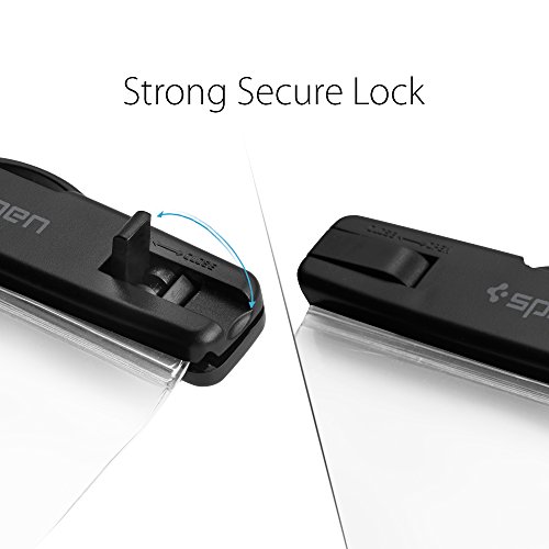 Custodia Impermeabile, Spigen Velo [IPX8 Certificato][Premium Universale Sacchetto Asciutto Subacqueo]Impermeabile Smartphone per iPhone X/8/7/6S, Samsung Galaxy S8/S7/S6/Note8 etc- A600 Crystal Clear