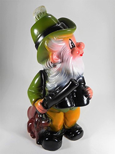 Gartenzwerg Jäger 30 x 14 cm Zwerg Germany Garten bruchfest PVC Deko GOM 90306