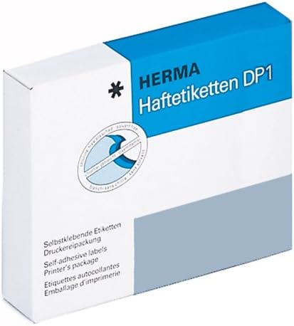 HERMA 52 x 82 mm DP1 Paper Matt Labels - Green (Pack of 1000)