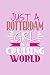 Produktbild Just A Rotterdam Girl In A Cruising World: DIN A5 110 Seiten gepunktetes, leeres Notizbuch Inspiration Journal Reise Tagebuch Motivation Zitat Kollektion