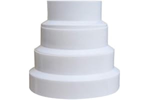 ANJINGUANG Reductor universal para sistemas de ventilación de 80-200 mm de diámetro, tubo reductor de 80-200 mm de diámetro, tubo redondo de ventilación de transición - anillo reductor dividido