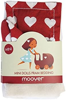 Moover Mini Pram Bedding Set (Red)
