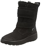Absatzform: Flach ECCO Mädchen Ukiuk Schneestiefel, Schwarz (Black 51052), 33 EU