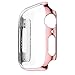 Produktbild Upxiang Ultradünne PC Überzug Fälle Schützende Fall Abdeckung für Apple Uhr 4 40mm / 44mm (Roségold, 44mm)