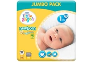 BRAND ASDA ASDA Little Angels Newborn Nappies Size 1 Big Saver Pack