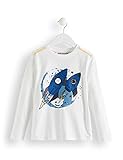 camisetas manga larga niño primark Corte recto y holgado RED WAGON Camiseta de Algodón Manga Larga Niños, Blanco (White), 152 (Talla del fabricante: 12)