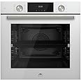 MILLEN MEO 6004 WH Premium 73L Electric Oven - Energy Class A, 10 Cooking Modes, 60 cm, SCHOTT Double Glass Door, Glass finish, Mechanical and Touch Control with Timer, 3 Year Warranty