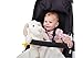 Pram Pegs - Easily Secure Muslin Cloth or Toys to your Pram Neutral White