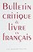Produktbild Bulletin critique du livre en français n.665