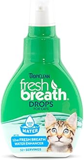 Tropiclean Fresh Breath By Oral Care Drops For Dogs, 2Oz, Made In Usa