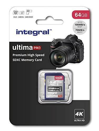 Integral INSDX64G ad alta velocità scheda di memoria SDXC 64 GB