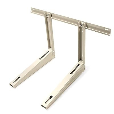 Maclean MC-623 Support de poignée pour climatiseur a 200 kg 450 mm longueur de bras acier galvanisé Support de fixation pour climatiseur Supports pour climatiseurs muraux