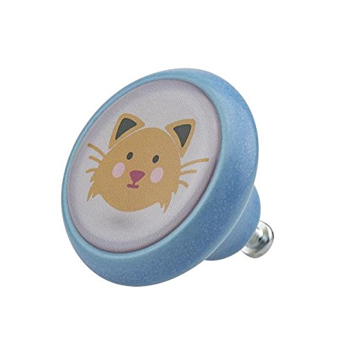 Ceramic Knob 03257B Animals Owl Horse Pirate Ship Car Astronaut Duck Fox Smiley Fairy Tale Seal - Furniture Vintage Home Decor Cupboard Handles Door Knobs Cabinet Drawer Pulls Nursery