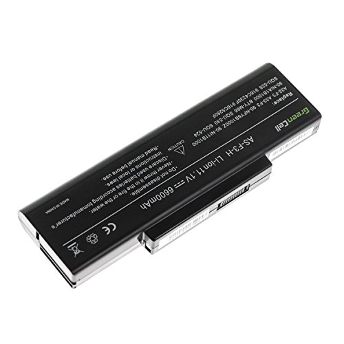 Green Cell® Extended Serie Laptop Akku für Asus F3S (9 Zellen 6600mAh 11.1V Schwarz) - 4