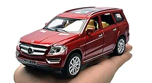 Sevriza die-cast Metal car Pull Back with openable Doors & Light, Music Great Gift for Boys and Girls (66041-GL500)