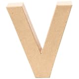Papp-Buchstabe V, 17,5x5,5cm [Spielzeug]