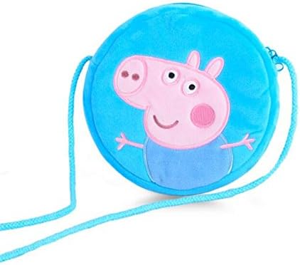 Plush Toys Kids Girls Boys Kawaii Kindergarten Bag Backpack Wallet Money School Bag Phone Bag Dolls Blue