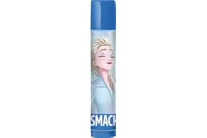 Lip Smacker Disney's Frozen Collection, Baume à Lèvres pour Enfants Inspiré par Elsa, Saveur Framboise Bleue du Nord, Baume Unique