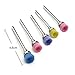 TP 5PCS 3/32'' Electric Nail Art Drill Bit Brush Cleaner Rotary Manicure Drilling Cleaning Tool Machine Accessories - Mixed color