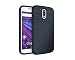 Produktbild Motorola Moto G4 Hülle, SpiritSun Motorola Moto G4 Schutzhülle Hybrid Dual Layer Handyhülle Weich TPU Silikon + PC Hart Case Anti-stoß Kratzfeste Stoßdämpfung Bumper Cover Hülle für Motorola Moto G4 mit Standfunktion - Navy Blau