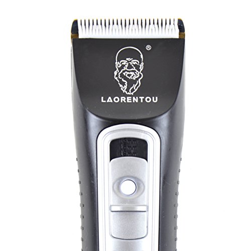Power Profi Haarschneider, mit LCD Anzeige, 2000mAh Akku und Ladestation – Oslo Digital Deluxe – Haarschneidermaschine – für den professionellen Friseur-Bedarf geeignet, Netz und Akkubetrieb - 4