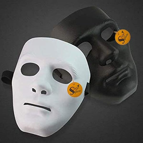 Buy Mashoor Party Maker® Halloween Masks Party Masks (Black