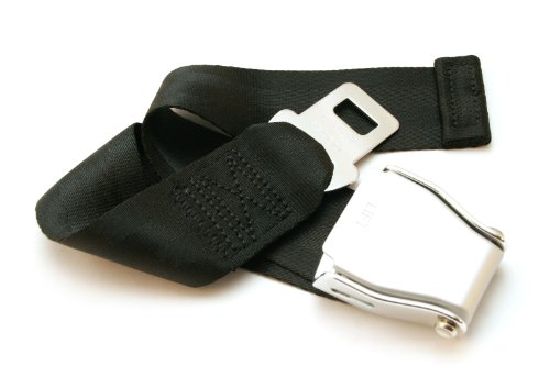 Airplane Seat Belt Extender - fits British Airways - Free Case & Owner's Card