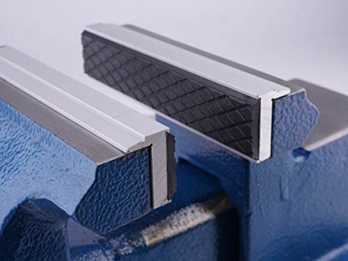 GSR Schonbacken für Schraubstock, Schutzbacken für Schraubstock 125mm Alu/Gummi mit Magnet Spann-Backen - 5