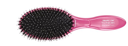 Olivia Garden Haarbürste Ceramic + Ion Supreme Combo pink Series, pink