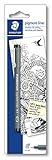 delineador staedtler Diseñado para usar con reglas y plantillas