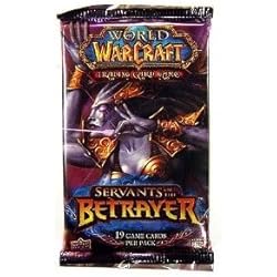 Upper Deck World of Warcraft (WoW) TCG: Servants of the Betrayer Booster Pack [Toy]