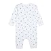 Bluezoo Kids Babies Blue Star Print 'Little Brother' Sleepsuit 3-6 Months