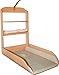 Design wall baby changer with changing mat - Partially solid wood - Vertical