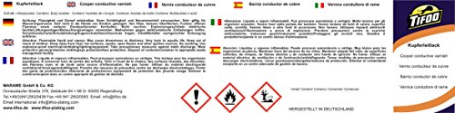 Leitlack Kupfer / Kupferleitlack (200 ml) – Silberleitlack-Ersatz – z. B. für Kunststoff-Galvanik - 9