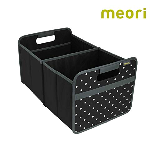 Faltbox Classic Large Lava Schwarz / Punkte 32x50x27,5cm stabil, abwischbar, Polyester Premium Qualität Freizeit Spielplatz Autobox Club Sport Spiel