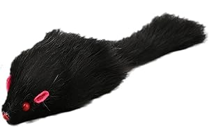 BVSPA False Mouse Pet Toys Long-haired Tail Mice Soft Fleece Funny Playing Toys Toy For Cats Ball Interactive I8W7 Wholesa